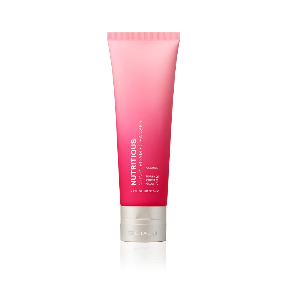 Estée Lauder Nutritious 2-in-1 Foaming Face Wash Cleanser & Mask | Pore Minimizer, 4.2 Ounce Beauty & Personal Care Estée Lauder