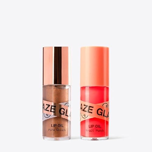 Innbeauty Project Holiday Getaway Lip Duo - Pina Colada Glaze and Fruit Punch Glaze Lip Oil Beauty & Personal Care Innbeauty Project