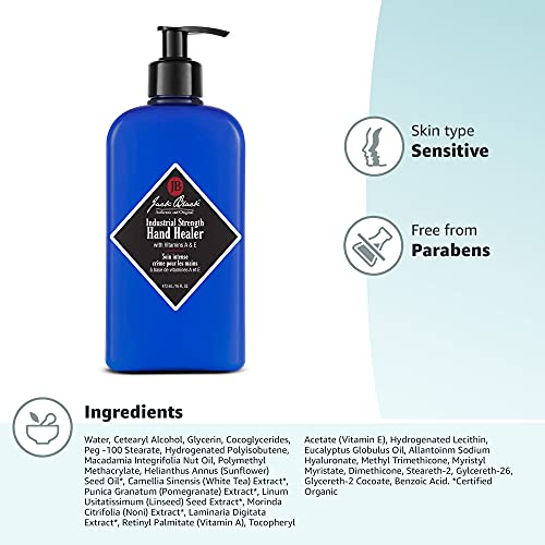 Jack Black Industrial Strength Hand Healer, 16 Fl Oz Beauty & Personal Care Jack Black