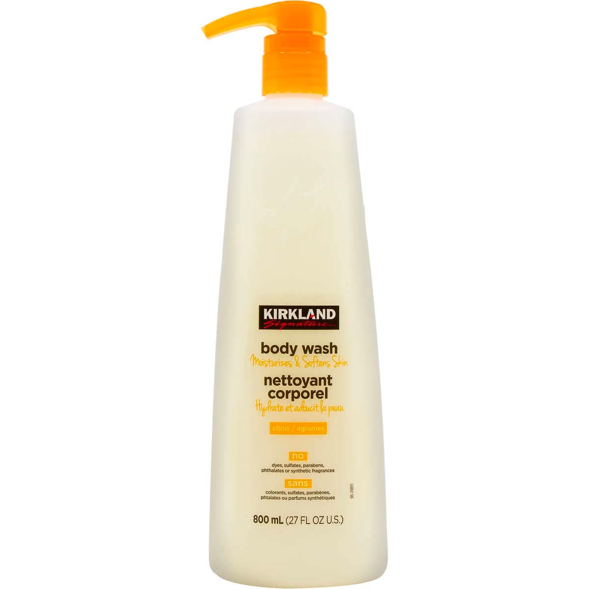 Kirkland Signature Liquid Body Wash, Natural Citrus, 27 fl oz, 2-count Beauty & Personal Care Kirkland