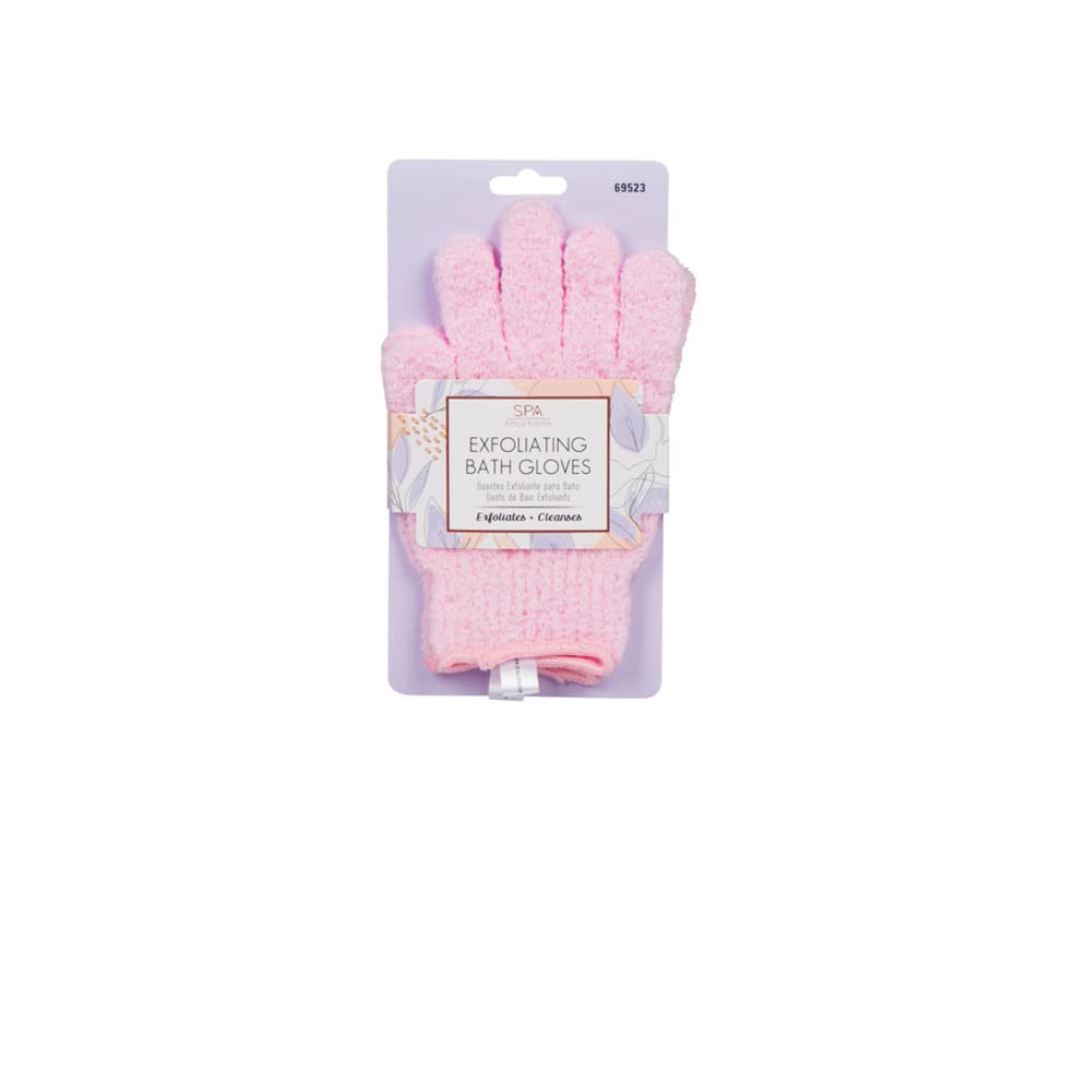 Cala Spa Solutions Exfoliating Bath Gloves Beauty and Personal Care Cala