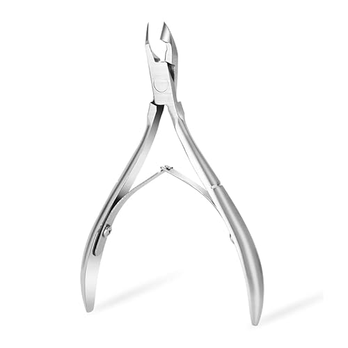 Rikans Professional Cuticle Clippers for Nails - Razor Sharp Cuticle Trimmer Tool - Durable Stainless Steel Cuticle Clippers for Adults - Ergonomic Beauty & Personal Care Rikans