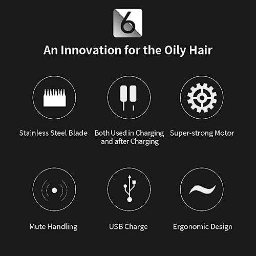 ZJchao Hair Clippers for Men Professional Cordless Hair Trimmer Grooming Kit Hair Cutting Tool for Baby Gift Beauty and Personal Care ZJchao