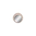 Waves Round Mirror in High Gloss Beige Angley Beauty & Personal Care Whiteline Modern Living