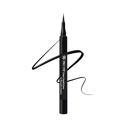 Honeybee Gardens ProTip Clean Liquid Liner, Black, Nano-Free Pigments, Long-Wearing, 0.034 fl oz Beauty & Personal Care Honeybee Gardens