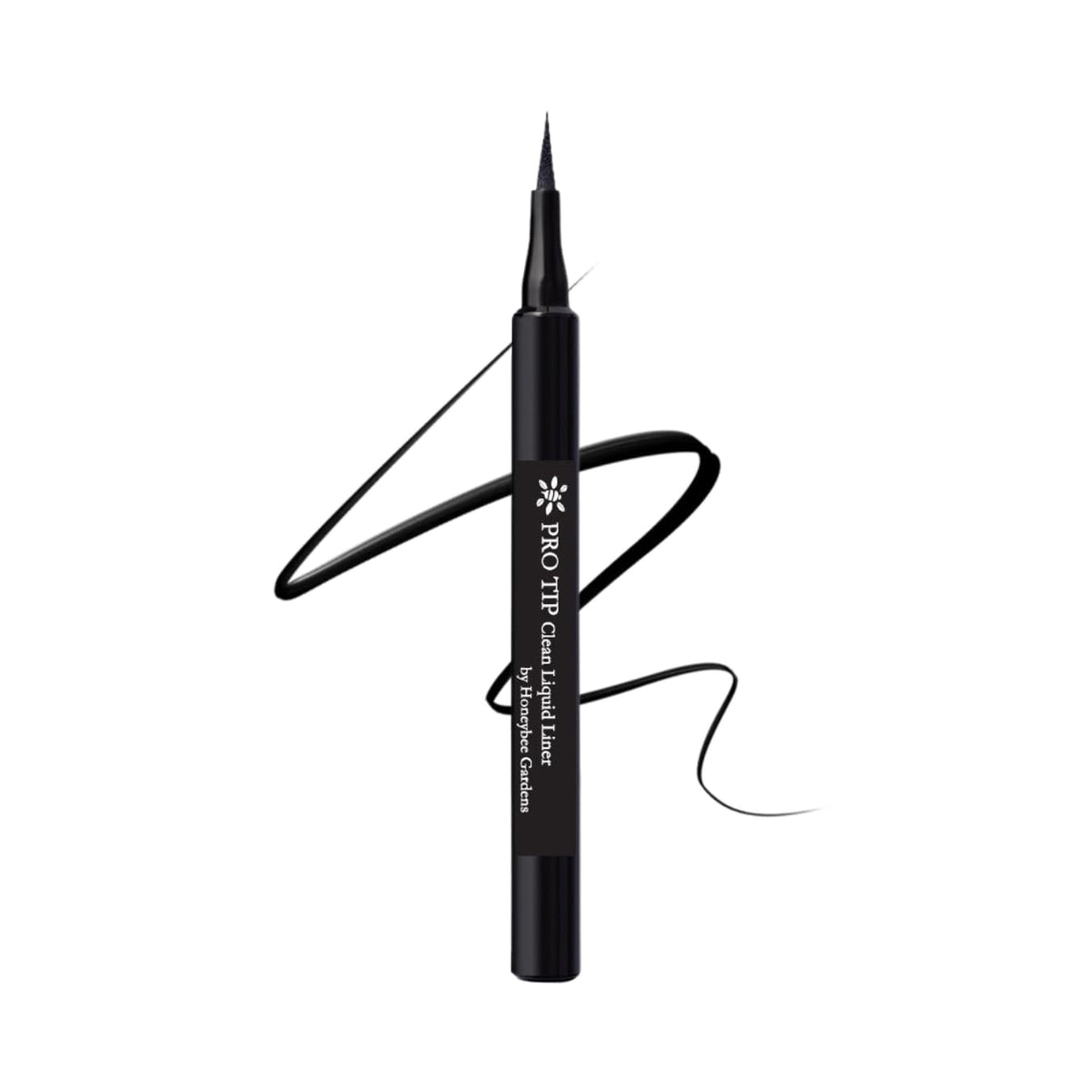 Honeybee Gardens ProTip Clean Liquid Liner, Black, Nano-Free Pigments, Long-Wearing, 0.034 fl oz Beauty & Personal Care Honeybee Gardens