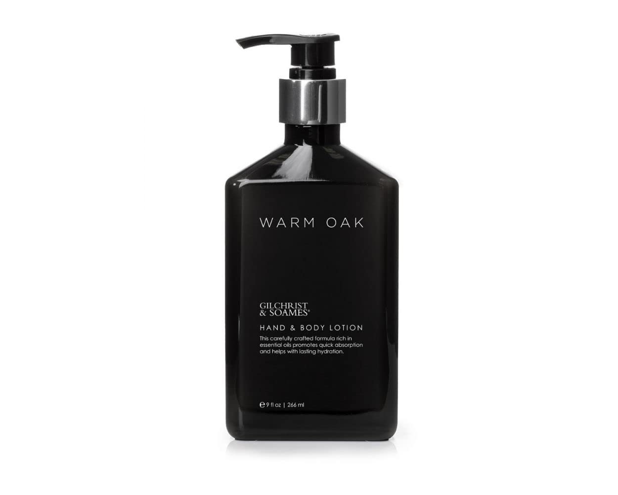 Gilchrist & Soames Warm Oak Hand and Body Lotion - 9oz - Natural, Essential Oils, All Skin Types, Zero Parabens, Sulfates, and Phthalates Beauty & Personal Care Gilchrist & Soames