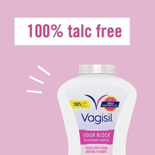 Vagisil Deodorant Powder, Odor Block, 8 Ounce Beauty and Personal Care Vagisil