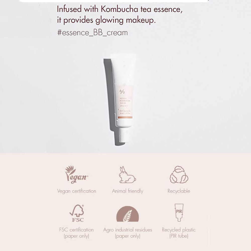 [Dr.Ceuracle] Vegan Kombucha Tea BB Cream 30ml SPF30 PA++