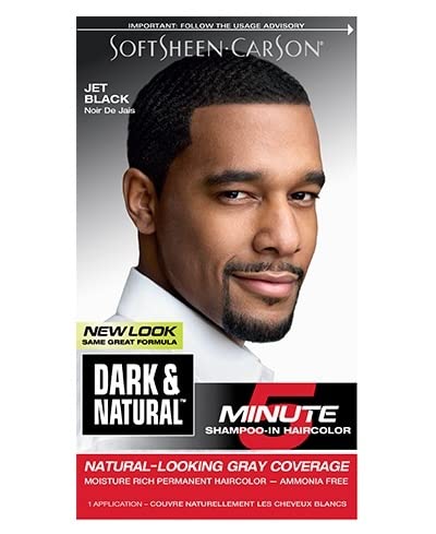 permanent men's hair color jet black Beauty & Personal Care SoftSheen