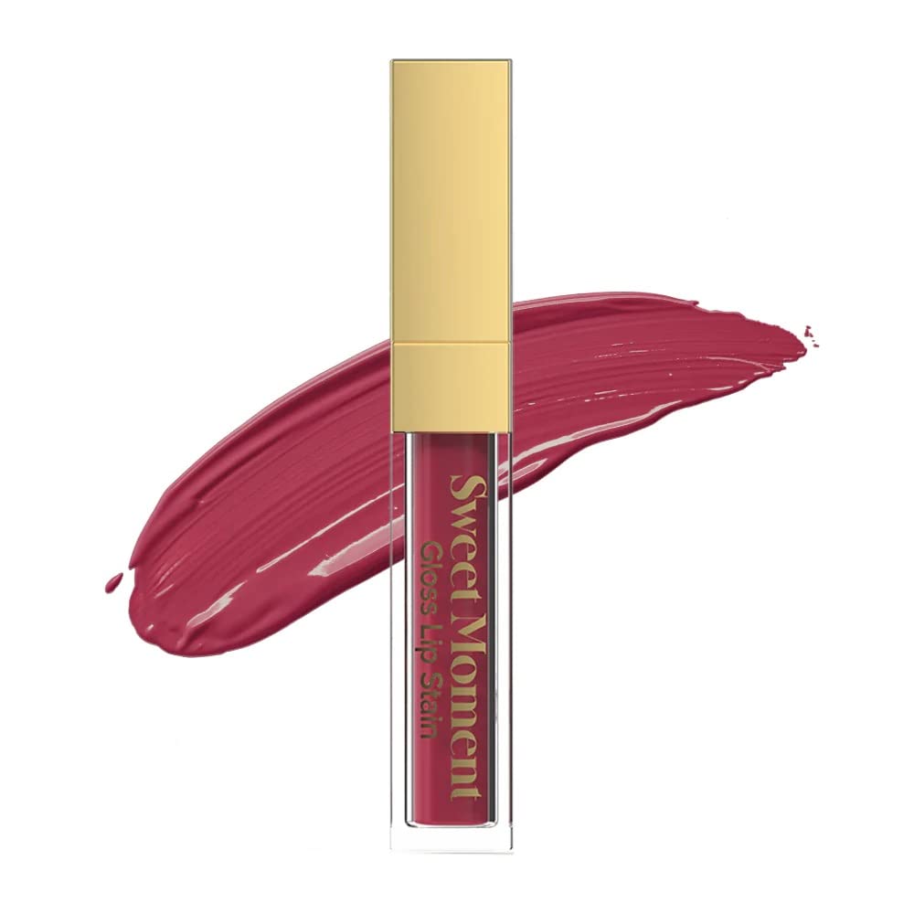 Sistar Sweet Moments Gloss Lip Stain Long-Lasting Glossy Finish Vivid High Pigment Colors Smooth and Sweet 1.5 mL / 0.05 fl. oz. (Dusty Rose) Beauty & Personal Care Sistar