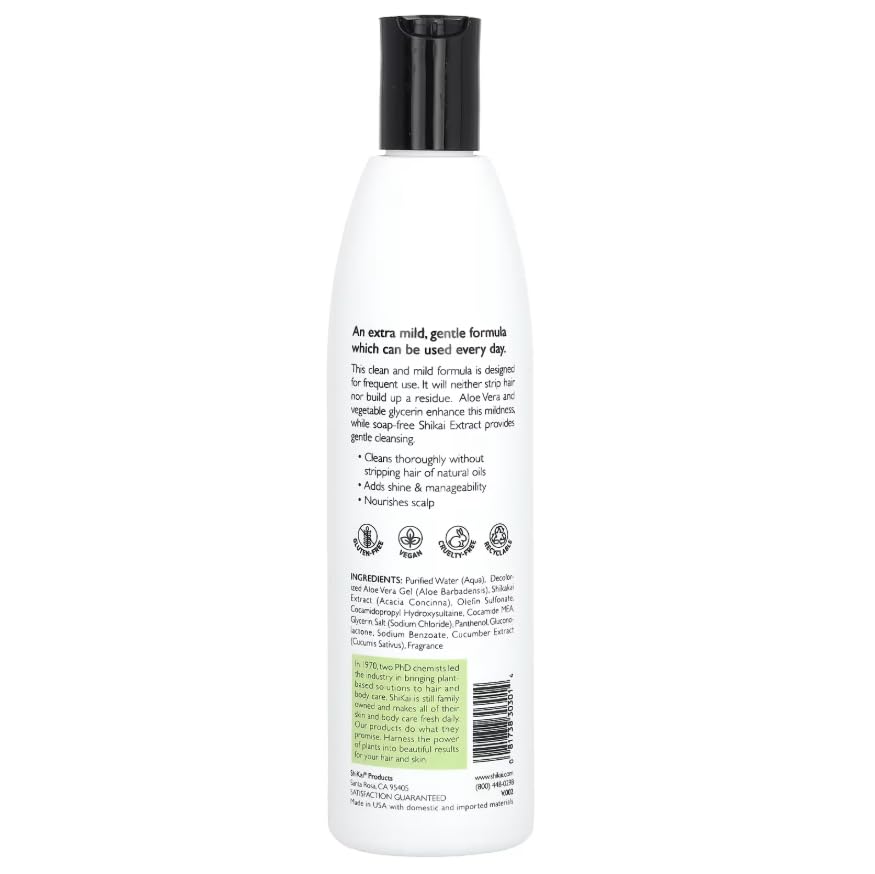 ShiKai Everyday Shampoo, 12 Ounce (Pack of 2) Beauty & Personal Care ShiKai