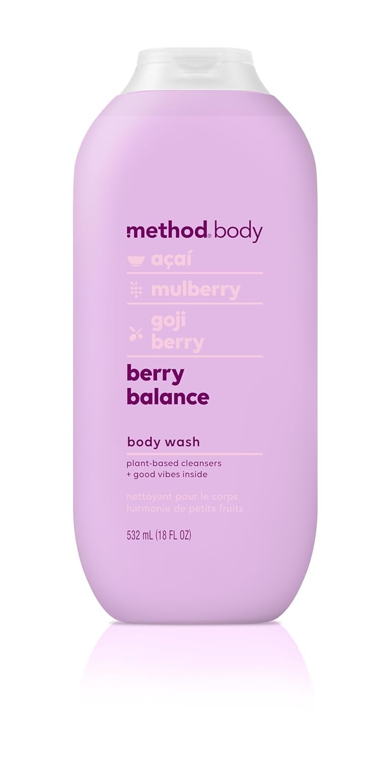 Method Body Wash, Berry Balance, Paraben and Phthalate Free, 18 oz (Pack of 1) Beauty & Personal Care Method