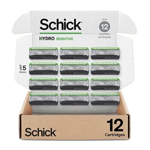 Schick Hydro Sensitive Razor Blades Refills, 12ct Beauty and Personal Care Schick Default Title