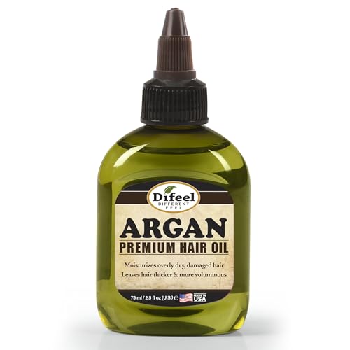 Difeel Premium Natural Hair Oil - Argan Oil 2.5 ounce Beauty & Personal Care Difeel