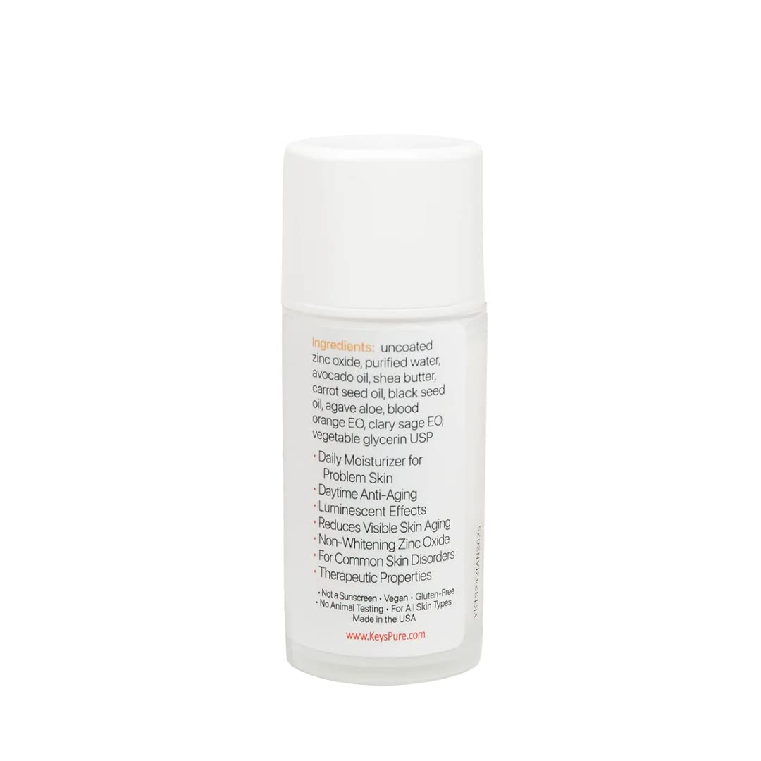 Keys Luminos PLUS Zinc Oxide Sunscreen & Daily Moisturizer – Natural Sun Protection, Hypoallergenic, Makeup-Friendly, 100ml Beauty & Personal Care Keys