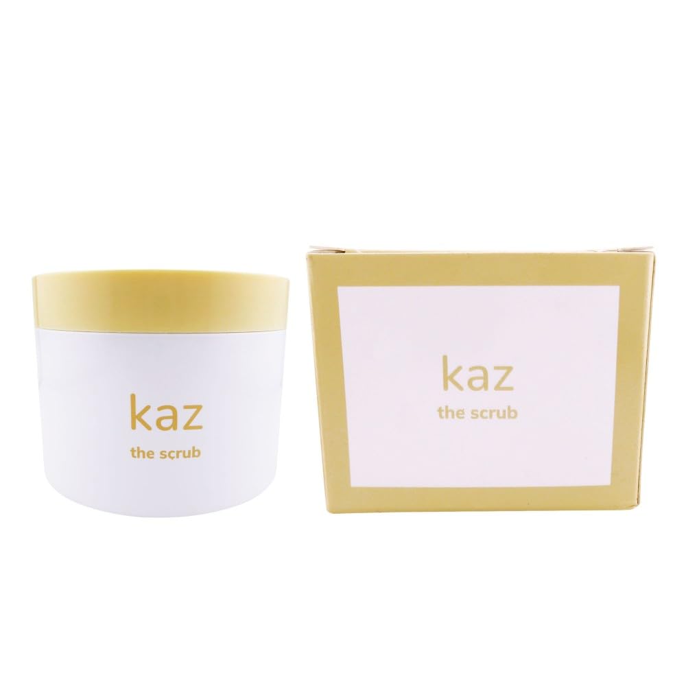 Waxness Kaz Ingrown Hair Exfoliating Sugar Scrub Vanilla with Tea Tree Oil 8 fl oz (236 ml) - Professional Skin Care - Made in USA Beauty and Personal Care Waxness