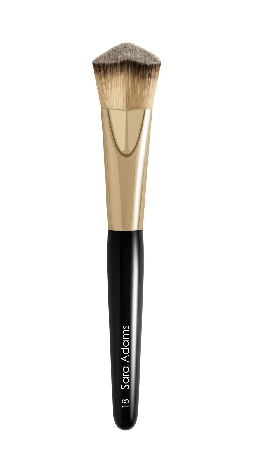 High Technique Angled Double-Sided Face Brush by Sara Adams Cosmetiques Beauty & Personal Care Sara Adams Cosmetiques