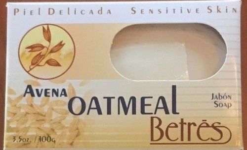 Betres Avena Oatmeal Bar Soap 3.5 oz for Sensitive Skin - 2-PACK Beauty & Personal Care Betres
