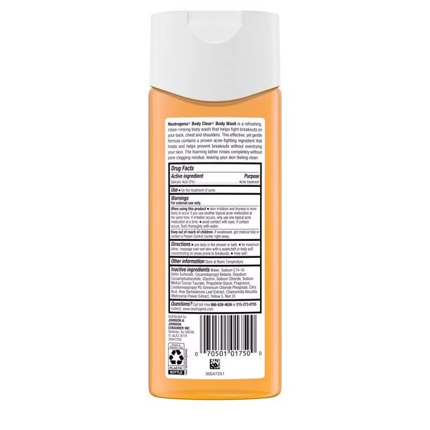 Neutrogena Body Clear Body Wash for Clean, Clear Skin, 8.5 Ounce Beauty & Personal Care Neutrogena