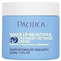 Pacifica Wake Up Beautiful Retinoid Night Cream - Overnight Anti-Aging Moisturizer with Hyaluronic Acid & Melatonin, Reduces Wrinkles & Fine Lines Beauty & Personal Care Pacifica