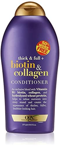 Organix Biotin and Collagen Conditioner Bonus, 19.5 Ounce Beauty & Personal Care OGX