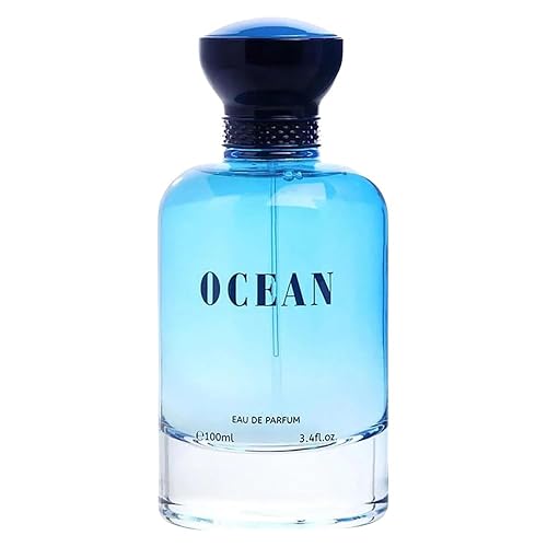 Bharara Beauty Ocean Eau de Parfum 3.4 Fl Oz / 100 ml | Fresh Aquatic Perfume for Women | Long Lasting Marine Citrus Scent | Clean Everyday Fragrance Beauty & Personal Care Bharara Beauty