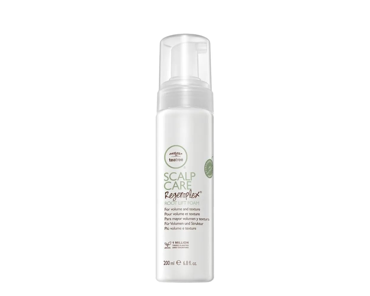 Tea Tree Scalp Care Regeniplex Root Lift Foam, Volumizing Mousse, For Thinning Hair, 6.8 fl. oz. Beauty & Personal Care Tea Tree