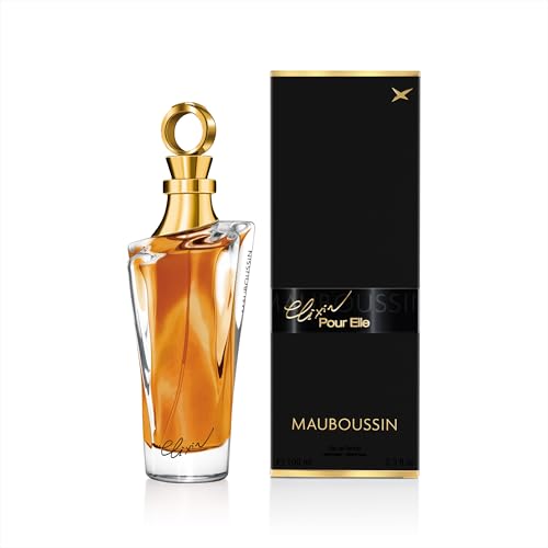 Mauboussin - Elixir Pour Elle 100ml (3.3 Fl Oz) - Eau de Parfum for Women - Floral & Oriental Scents Beauty & Personal Care Mauboussin