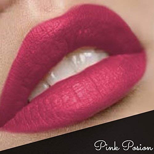By The Clique Premium Long Lasting Pink Matte Lip Liner Pencil | Pink Poison Beauty & Personal Care By The Clique