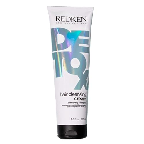Redken Detox Hair Cleansing Cream Clarifying Shampoo For All Hair Types - Removes Buildup and Strengthens Hair Cuticle, 8.5 Fl Oz Beauty & Personal Care Redken