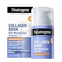 Neutrogena Collagen Bank Face Moisturizer, Broad Spectrum SPF 30 Anti-Aging Face & Neck Collagen Cream, Micro-Peptides, No White Cast 2 fl oz & Trial Beauty & Personal Care Neutrogena