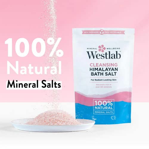 Westlab Cleansing Himalayan Bath Salt Pouch, 1Kg Beauty and Personal Care Westlab