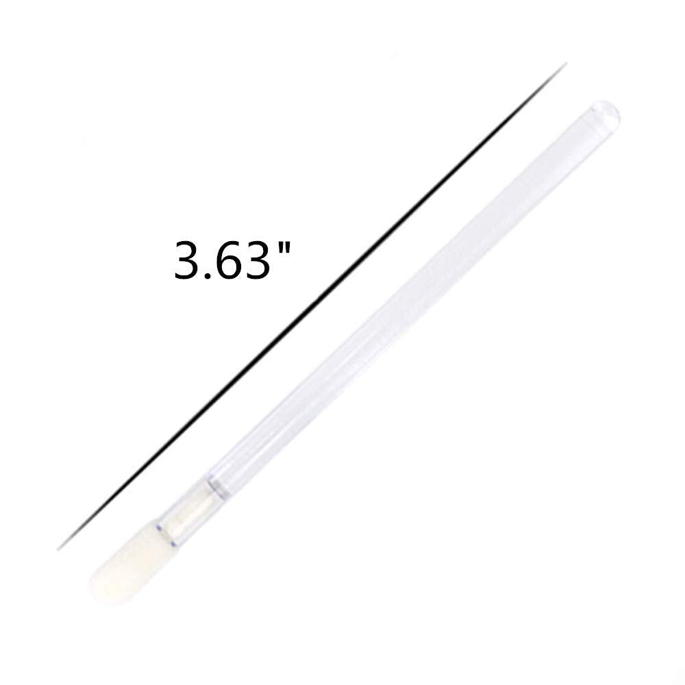 300 Pack Lip Gloss Applicators Disposable Lipstick Wands Bulk Lip Brush Makeup Tool Set (Clear-300pcs) Beauty & Personal Care myaokue-up
