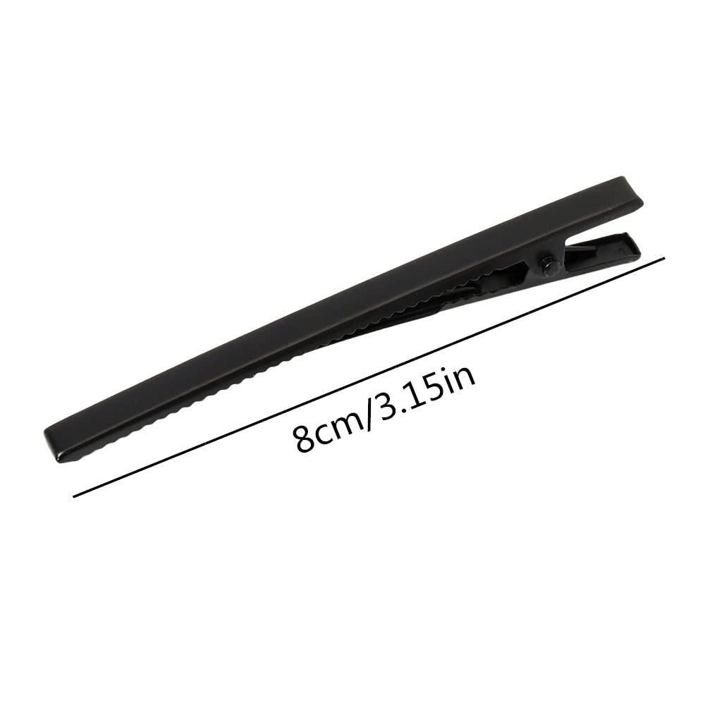 Pack of 18 Matte Metal Alligator Barrettes - 3.15" Long and Skinny Hair Styling Clips for Women and Girls (Black /Silver/ Gold) Beauty & Personal Care SOTOLAN