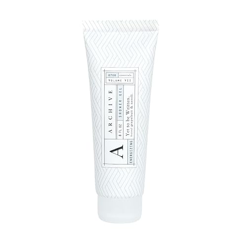 Archive Yet To Be Written Shower Gel, 8 fl oz, Luxury Moisturizing Body Wash for Men & Women, Lightly Scented Liquid Soap Beauty & Personal Care Archive