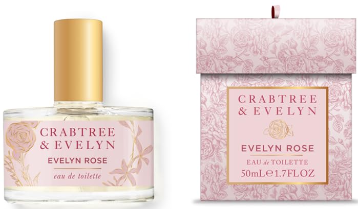 Crabtree & Evelyn Evelyn Rose 1.7 oz Eau De Toilette Beauty & Personal Care Crabtree & Evelyn