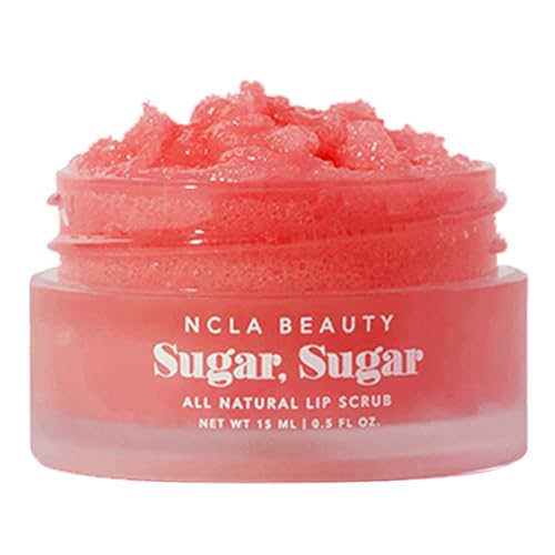 NCLA Beauty Sugar All Natural Lip Scrub - Lip Exfoliator - Made with Sugar, Cocoa and Shea Butter, Agave Nectar - Watermelon - 0.5 oz Beauty and Personal Care NCLA BEAUTY