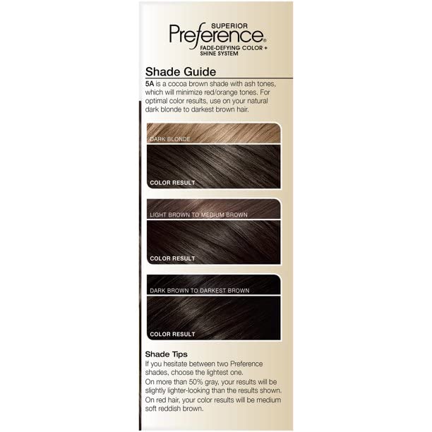 L’Oreal ParisSuperior Preference - 5A Medium Ash Brown Beauty & Personal Care L'Oreal Paris