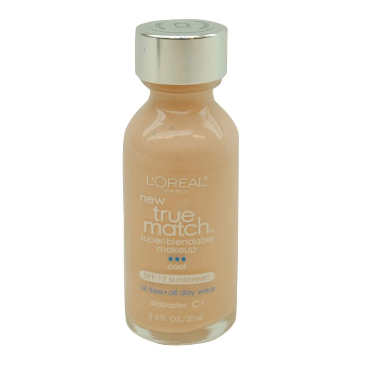 L'Oreal Paris Makeup True Match Super-Blendable Liquid Foundation, Alabaster C1, 1 Fl Oz,1 Count Beauty & Personal Care L'Oreal Paris
