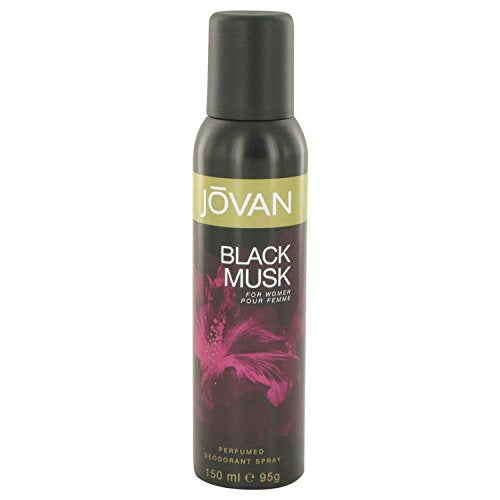 Jovan Black Musk by Jovan Deodorant Spray 5 oz for Men Beauty and Personal Care Jovan