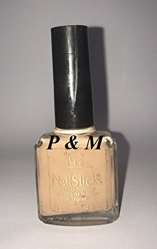 COVERGIRL NAILSLICKS Built-in TOP Coat Sheer Frost/GIVRE Diaphane Nail Polish .4 OZ / 11 ML # 430 in The Buff/Chamois
