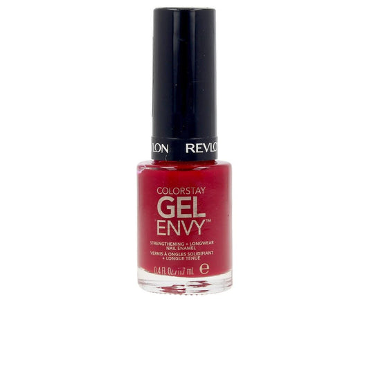 Revlon Nail Polish, ColorStay Gel Envy Nail Polish, Chip Resistant & Longwear Formula, Built-in Base Coat & High Shine Finish, 600 Queen of Hearts Beauty & Personal Care REVLON