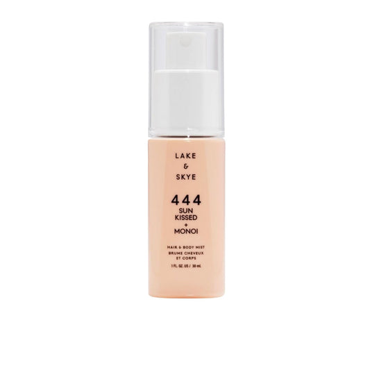 Lake & Skye 444 Sun Kissed + Monoi Hair & Body Mini Mist - Travel Size, Hydrating, Fruity, Floral, Clean Musk- 1 fl oz Beauty & Personal Care Lake & Skye