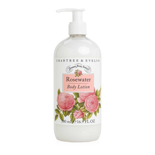 Crabtree & Evelyn Body Lotion, Rosewater, 16.9 Fl Oz Beauty & Personal Care Crabtree & Evelyn