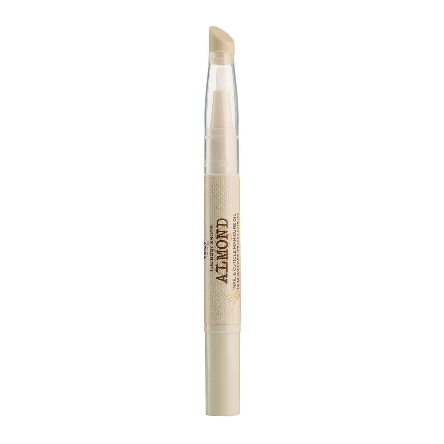 The Body Shop Almond Nail & Cuticle Oil – Two-in-One Pen Conditions Nails & Softens Cuticles – 0.06 oz Beauty & Personal Care The Body Shop