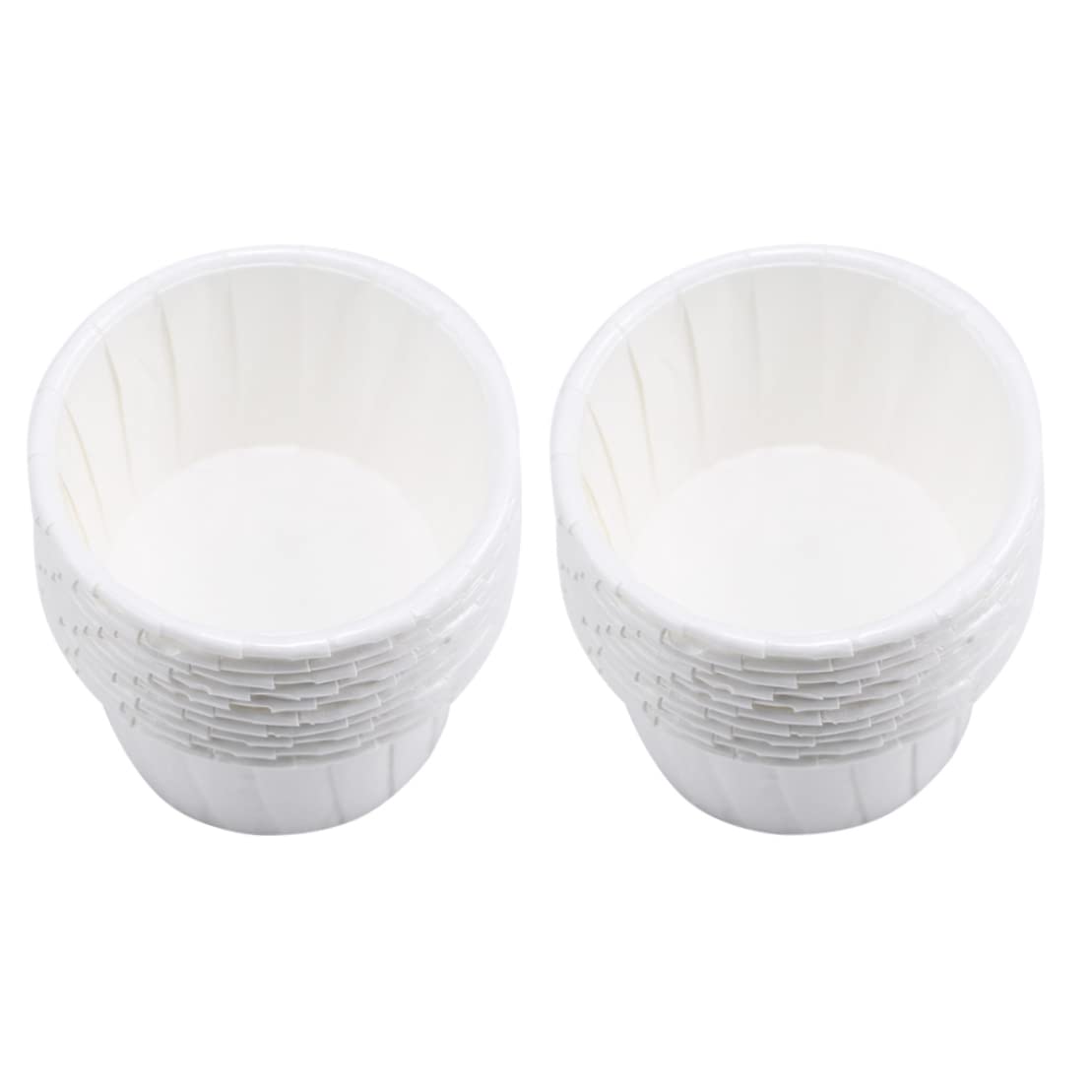 Paper Cups Hair Wax Hairless Bean Tools Wax Face Butter Bean White Cake Cup for Hair Removal 100PCS Beauty and Personal Care Xoeryoy