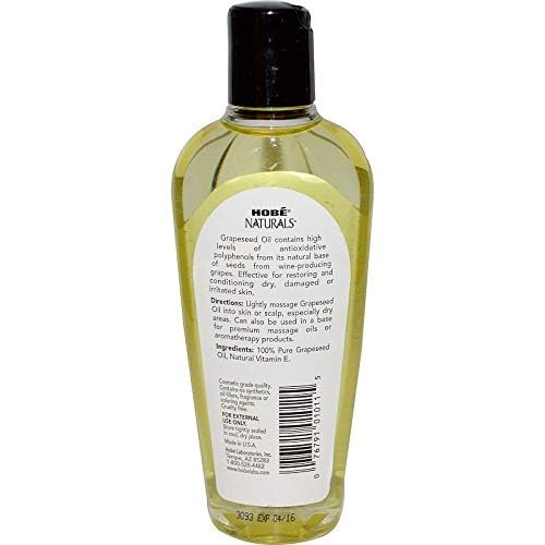 Hobe Laboratories Beauty Oil Grapeseed 4 Fz2 Beauty & Personal Care Hobe Labs