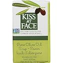 Kiss My Face Pure Olive Oil Bar Soap - Deep Moisturizing Soap Bar - Antioxidant Rich - Cruelty Free Vegan Soap - Palm Oil Free - 8 oz Bar Beauty & Personal Care Kiss My Face