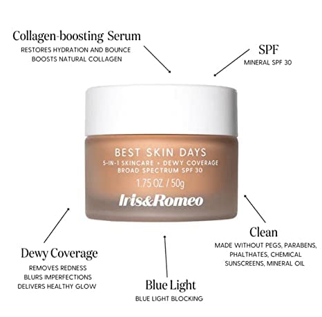 IRIS&ROMEO Best Skin Days SPF30 - Shade 7 Beauty & Personal Care IRIS&ROMEO
